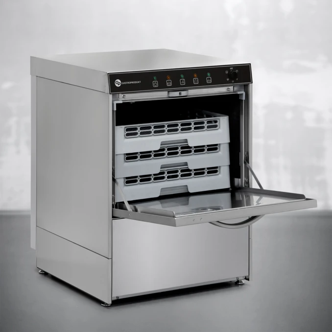 Zmywarko Wyparzarka | Gastronomiczna  do Naczyń | STRONG 500 Manual + Pakiet MEGA PLUS | 400V