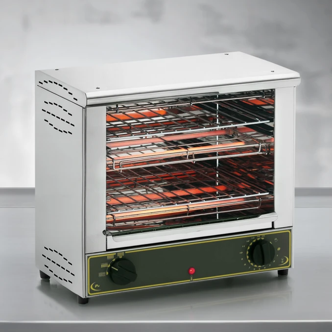 Opiekacz  do zapiekanek | 2 poziomy | 3,2kW | 230V