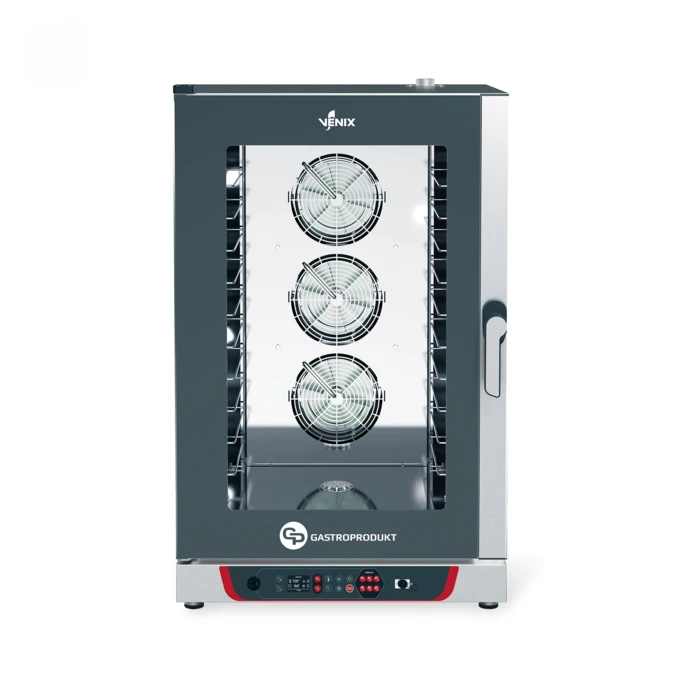 Piec piekarniczy elektryczny | VENIX - 10 x Blachy 600x400mm - CAMPIELLO | DIGITAL + System Myjący
