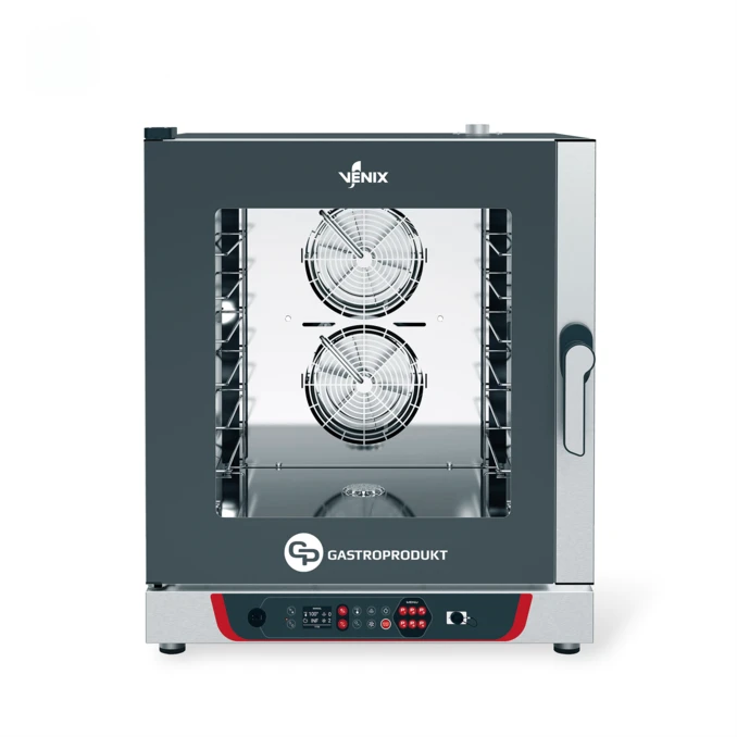 Piec piekarniczy elektryczny | VENIX - 6 x Blachy 600x400mm - CAMPIELLO | DIGITAL + System Myjący