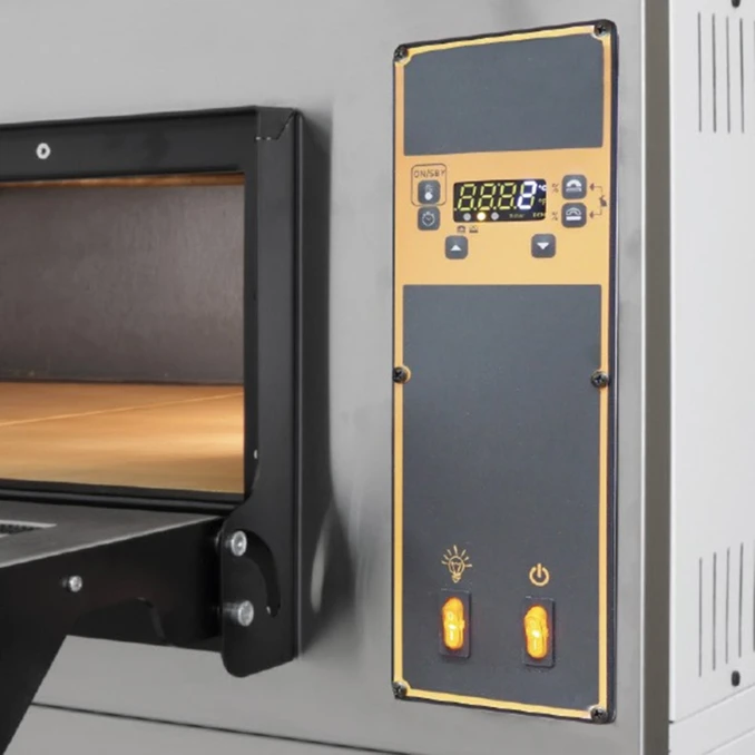 Piec Piekarniczy Modułowy 2-Komorowy z Komorą Wzrostu | GP.DUAL – PRO 6H+6H TR – DIGITAL | STEAM