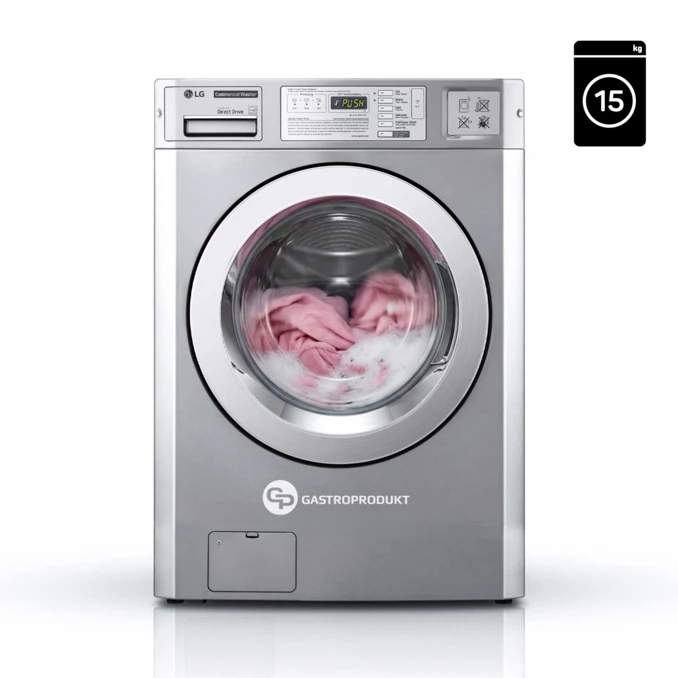 Pralka przemysłowa 15 kg LG + Suszarka przemysłowa 14 kg LG | System Wieżowy | Basic