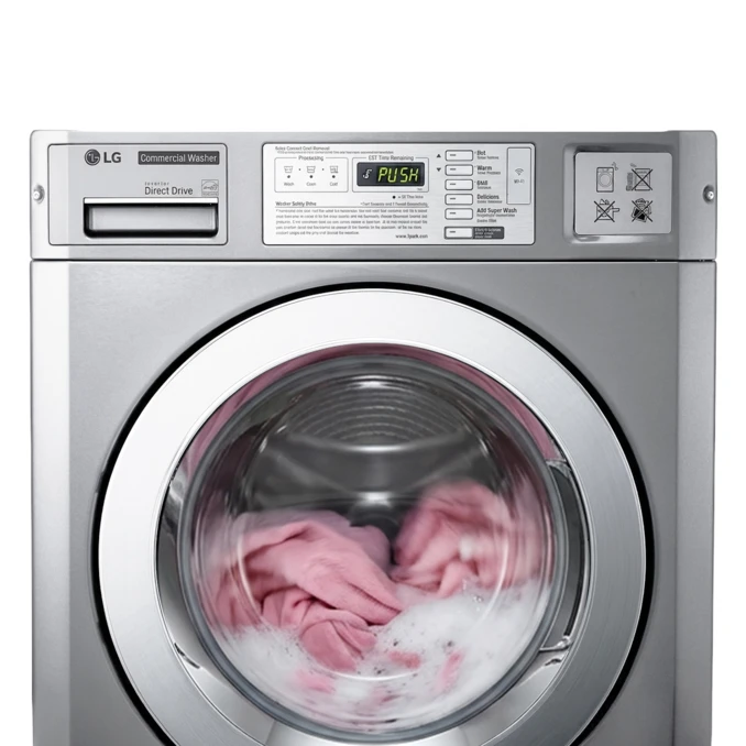 Pralka przemysłowa 15 kg LG + Suszarka przemysłowa 14 kg LG | System Wieżowy | Basic