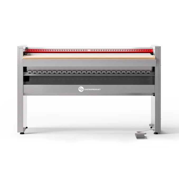 Magiel elektryczny nieckowy przemysłowy | Prasownica Mod.120/25 | Vacuum | 37kg/h | FOX PREMIUM