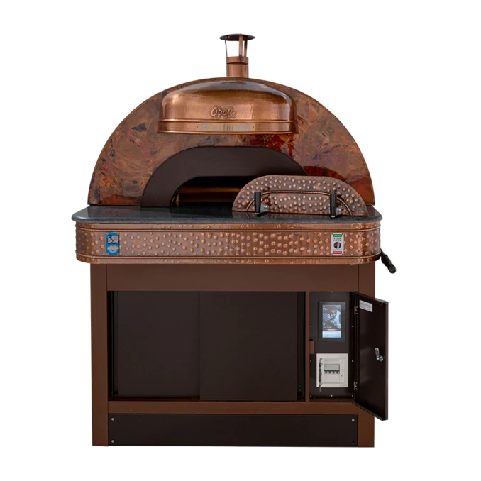 Piec do pizzy elektryczny SUD FORNI | OPALE STANDARD | BRUNITO  – 7 pizz x Ø 330 mm