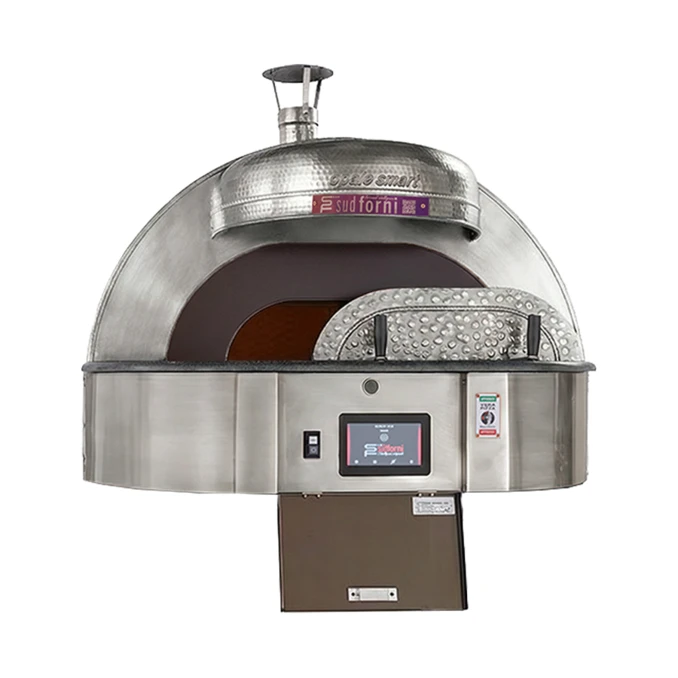 Piec do pizzy elektryczny SUD FORNI | OPALE SMART | BLACK OPAL | TOP – 4 pizze x Ø 330 mm