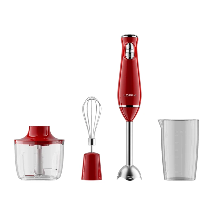 Blender ręczny retro | MANO | ROSSO BURGUNDY | IHBARF02E/1 | LOFRA