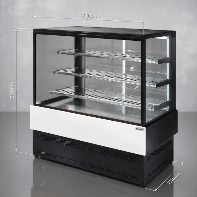 Witryna Ekspozycyjna Grzewcza (+65°C) | EVOK LUX HOT 1.8 | PREMIUM