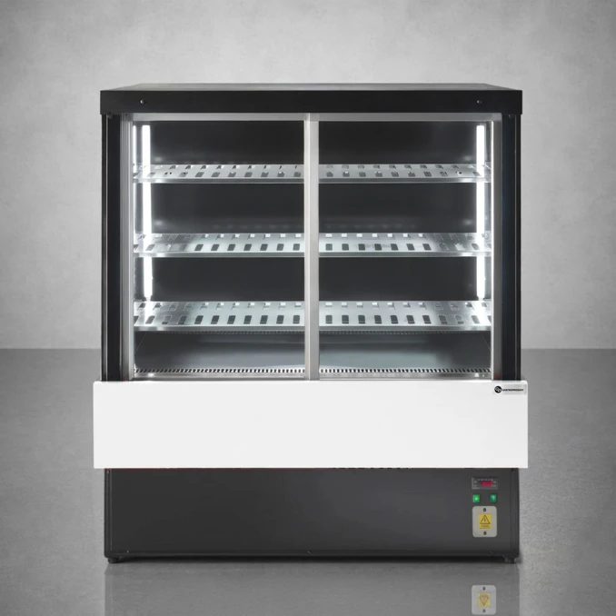 Witryna Ekspozycyjna Grzewcza Dwudrzwiowa (+65°C) | EVOKL 2 PORTE HOT 1.5 | PREMIUM