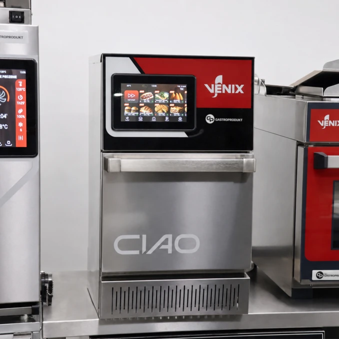 Piec konwekcyjno‑mikrofalowy VENIX | CIAO 1MAL3X INOX - panel 7” QuickCONTROL, 3,6 kW, 230 V
