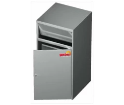 Kosz na Śmieci z Pojemnikiem  600x 600x1200(h) mm.