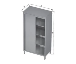 Szafa Magazynowa z Drzwiami Przesuwnymi 1200x500x2000(h)mm