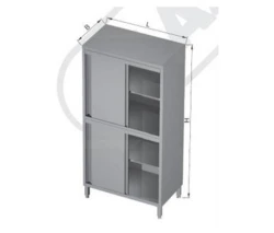 Szafa Magazynowa 2-drzwiowa Przesuwna 800x600x1800(h)mm
