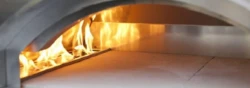 Piec Gazowy do Pizzy na podstawie jezdnej | Quattro PRO | Hybrid | ALFA FORNI - Commercial