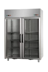 Szafa Chłodnicza Mroźnicza Przeszklona 1200L – Linia PREMIUM| GP.1.2EKOPNPV