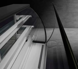 Witryna Ekspozycyjna Grzewcza LED (+65°C)  | HOT 0.60 | PREMIUM