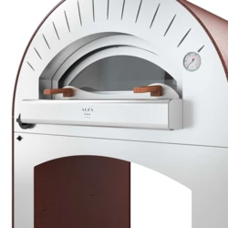 Piec Gazowy do Pizzy na podstawie jezdnej | Quattro PRO | Hybrid | ALFA FORNI - Commercial