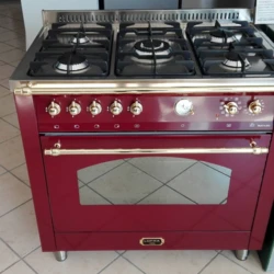 LOFRA | Kuchnia Gazowa | DOLCEVITA 90 | ROSSO BURGUNDY | RRG96MFT/Ci