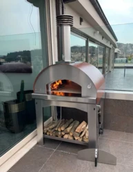 FONTANA - PIEC DO PIZZY OGRODOWY | OPALANY DREWNEM | MARINARA | TOP | RED