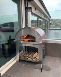 FONTANA - PIEC DO PIZZY OGRODOWY | OPALANY DREWNEM | MARINARA | RED