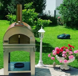 FONTANA - PIEC DO PIZZY OGRODOWY | OPALANY DREWNEM | MARGHERITA | RED