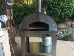 FONTANA - PIEC DO PIZZY OGRODOWY | GAZOWY | MANGIAFUOCO | TOP | RED