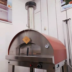 FONTANA - PIEC DO PIZZY OGRODOWY | GAZOWY | MANGIAFUOCO | TOP | INOX