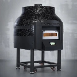 Piec obrotowy do pizzy elektryczny | GALADRI BLACK - 6 x Ø 300mm