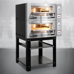 Piec do pizzy gazowy 2-komorowy 12x30cm | 