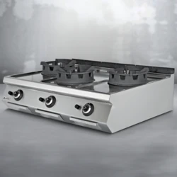 Kuchnia gazowa WOK 3-palnikowa | TIGER 700 | PREMIUM