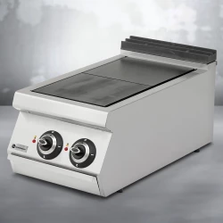 Kuchnia elektryczna gastronomiczna 2-płytowa SOLID | TIGER 900 | PREMIUM