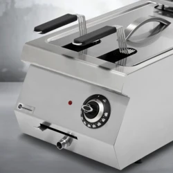 Frytownica elektryczna z 2 koszami | TIGER 700 | PREMIUM