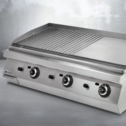 Grill gazowy – płyta gładka + ryflowana MAXI | TIGER 900 | PREMIUM
