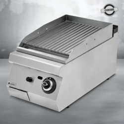 Grill gazowy – płyta ryflowana chromowana MINI | TIGER 700 | PREMIUM