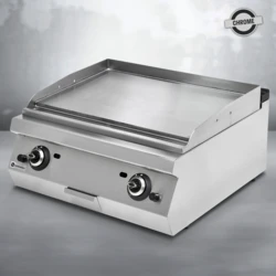 Grill gazowy – płyta gładka chromowana MEDIUM | TIGER 700 | PREMIUM