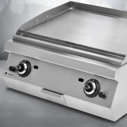 Grill gazowy – płyta gładka chromowana MEDIUM | TIGER 700 | PREMIUM