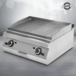 Grill gazowy – płyta ryflowana chromowana MEDIUM | TIGER 700 | PREMIUM