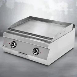 Grill elektryczny – płyta gładka MEDIUM | TIGER 700 | PREMIUM