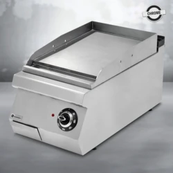 Grill elektryczny – płyta gładka chromowana MINI | TIGER 700 | PREMIUM
