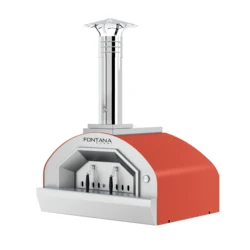 Piec do pizzy opalany drewnem | VULCANO RED | FONTANA PREMIUM