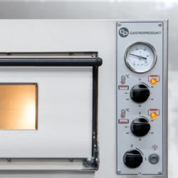 Piec do Pizzy 2- komorowy 4 x 33 cm | Rimini  Pro-44L + Podstawa 10001576