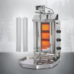 Grill opiekacz do kebaba gazowy KING 3 - PREMIUM