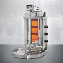 Grill opiekacz do kebaba gazowy KING 3 - PREMIUM