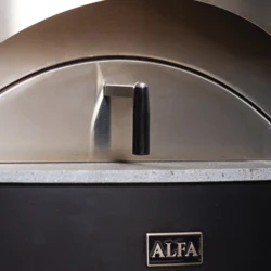 Piec do pizzy elektryczny | ALFA Forni ZENO 4 PIZZE | 500°C - BLACK