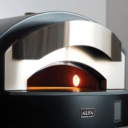Piec do pizzy elektryczny | ALFA Forni ZENO 4 PIZZE | 500°C - BLACK