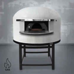 Piec do pizzy gazowy | NAPOLI M90 – 3 szt. Ø 33 cm | ALFA FORNI – STANDARD | WHITE