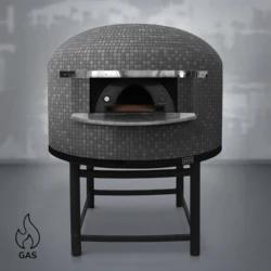 Piec do pizzy gazowy | NAPOLI M90 – 3 szt. Ø 33 cm | ALFA FORNI – STANDARD | GREY