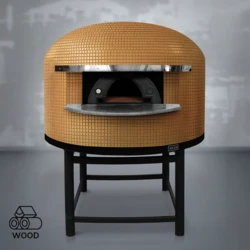 Piec do pizzy opalany drewnem | NAPOLI M150 – 8 szt. Ø 33 cm | ALFA FORNI – LUXURY | GOLD