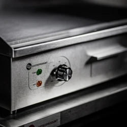 Płyta grillowa elektryczna | BBQ BIG | Ryflowana-Gładka  - PREMIUM