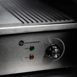 Płyta grillowa elektryczna | BBQ MINI | Ryflowana-Gładka  - PREMIUM